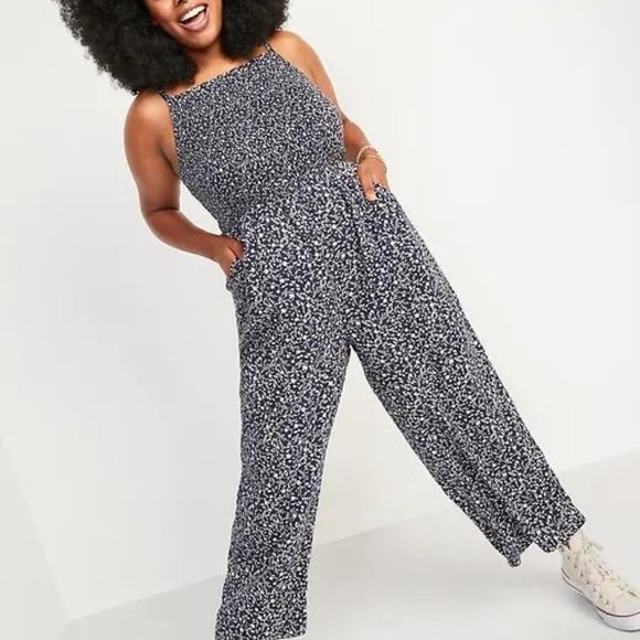 Old Navy Pants - Old Navy Smocked Cami Jumpsuit for Women New